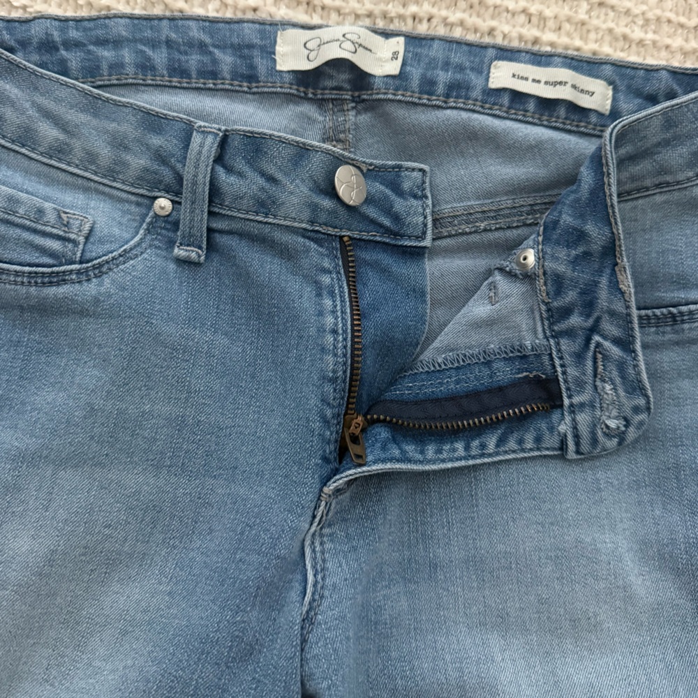 Jessica Simpson Light Blue Skinny Jeans - Picture 2 of 4
